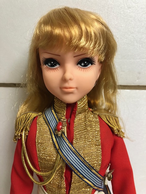 特大☆サンエートイ☆オスカル☆ベルサイユのばら 台付 ドラマドール