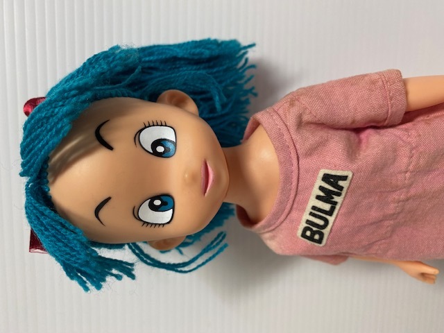 大型☆エポック社☆ドラゴンボール☆ブルマ☆ソフビ人形 27．5cm