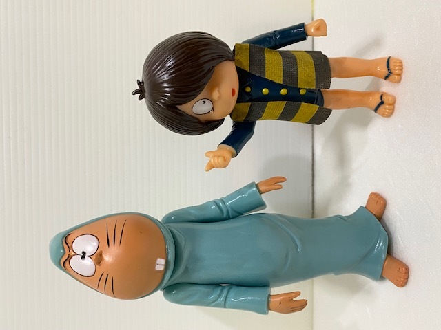 ゲゲゲの鬼太郎 ソフビ ねずみ男 バンダイ 当時物 1985年