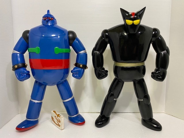 大型☆ブラックオックス☆鉄人28号☆ソフビ人形 29．5cm