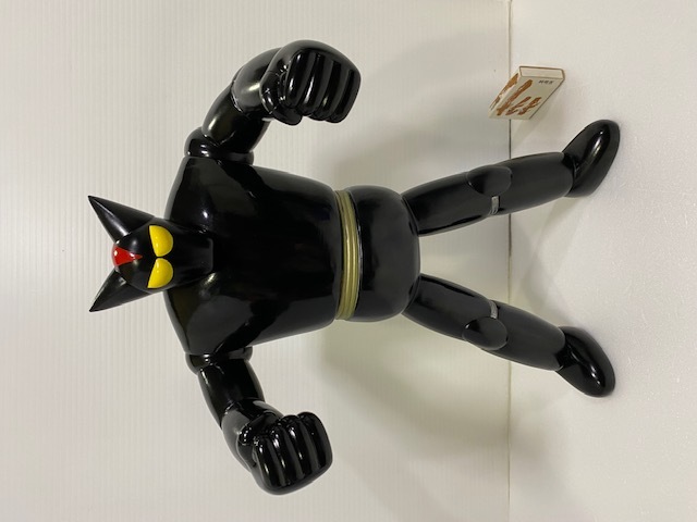 大型☆ブラックオックス☆鉄人28号☆ソフビ人形 29．5cm