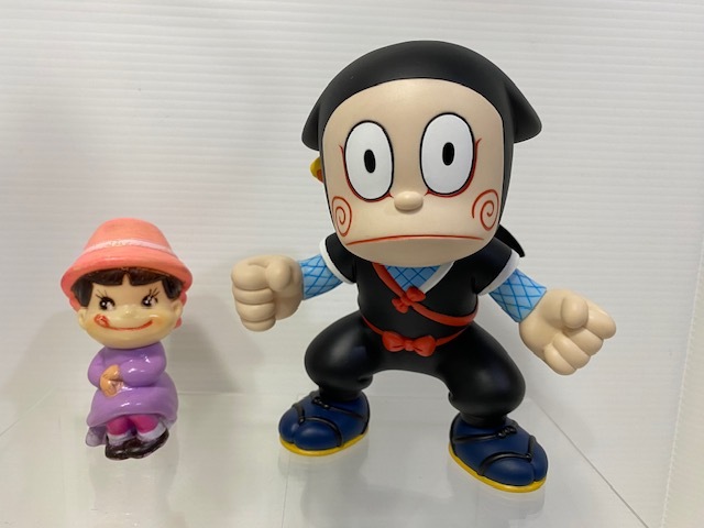開封品☆箱付☆忍者ハットリくん☆貫蔵☆カンゾウ ソフビ人形 15
