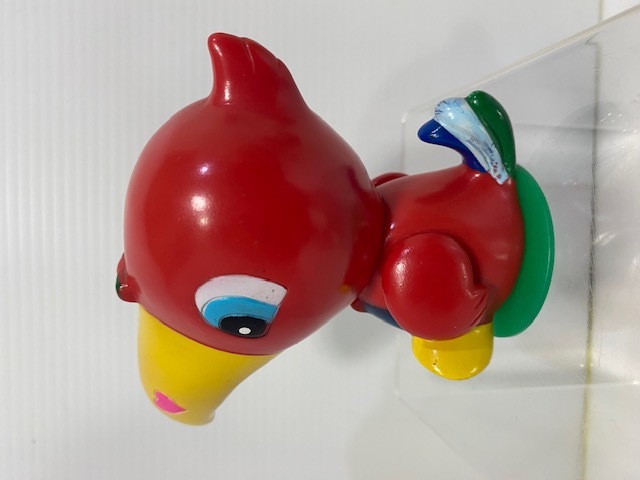 日立☆ポンパくん☆キドカラー☆ソフビ人形 9．5cm 当時物 企業物