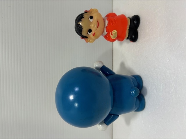 1979年☆ポピー☆ドラえもん☆ソフビ人形 11．5cm 当時物 版権有