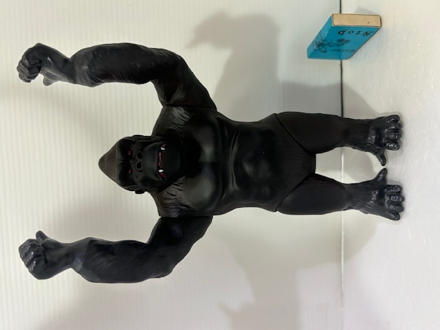 キングコング☆昭和レトロ☆ソフビ人形 20．3cm 150g 当時物