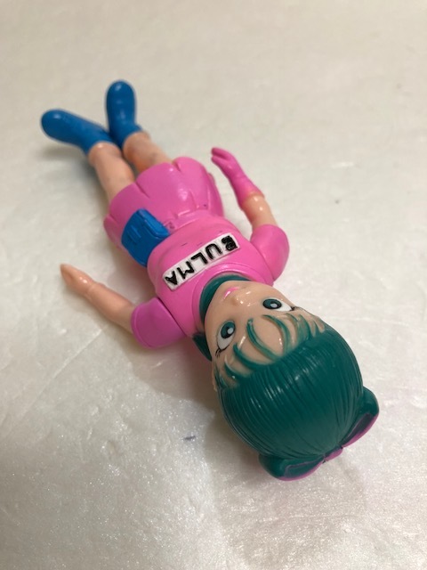 エポック ドラゴンボール ブルマ ソフビ人形 13．0cm 初期放映