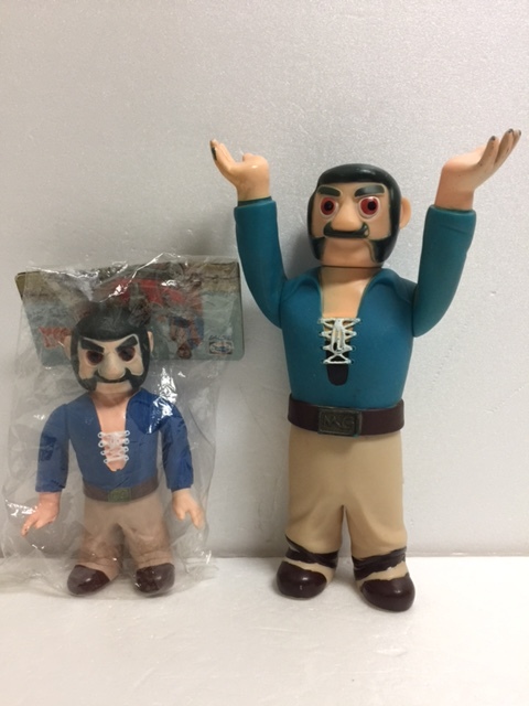 珍品☆ブルマァク 8時だよ！全員集合 ジャンボマックス ソフビ人形 大