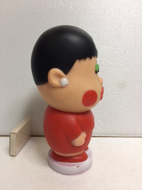 和田アキ子 ソフビ人形 貯金箱 大 17．3cm 現状 詳細不明 【TO4385】