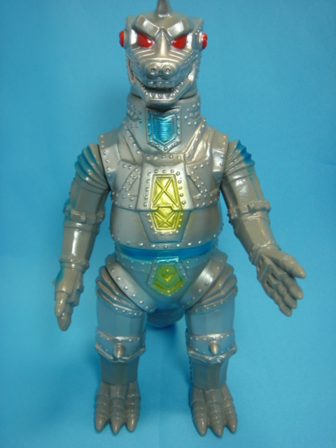 ブルマァク 復刻版 メカゴジラ ゴールドのソフビ