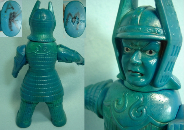 1966年☆マルサン 大魔神 ソフビ人形 高さ 24．0cm 当時物