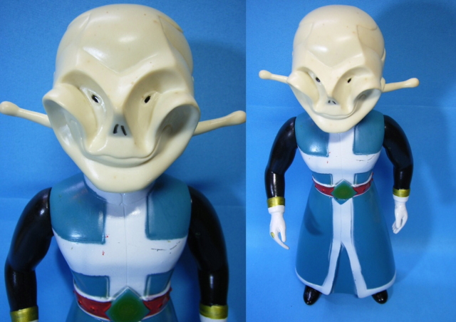 ヨネザワ 突撃ヒューマン キングフラッシャー ソフビ人形 28．0cm