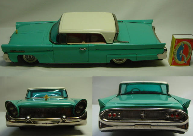 貴重☆美品 バンダイ リンカーンコンチネンタル マーク3 ブリキ 自動車