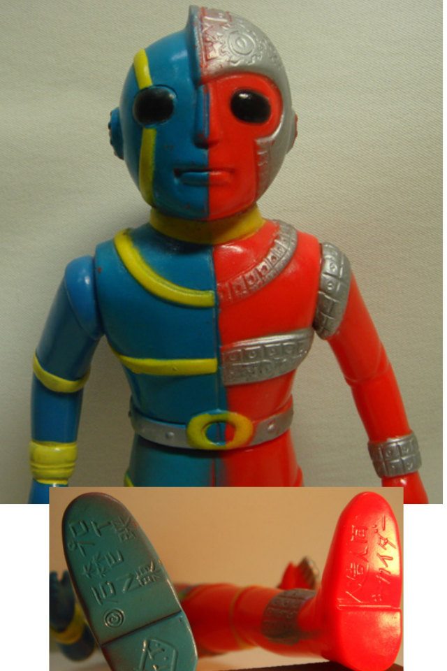 人造人間キカイダー ソフビ人形 ミドルサイズ タカトク 1972年当時