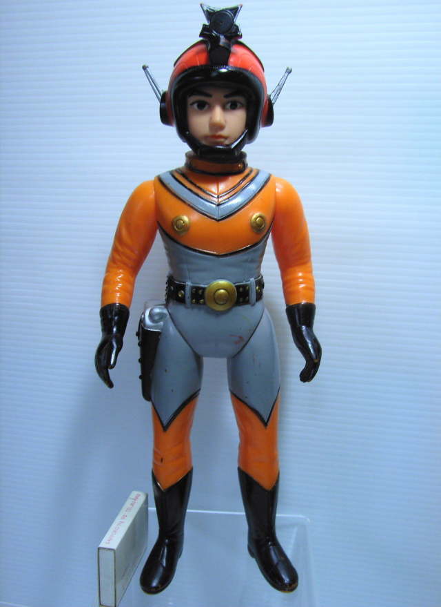 レア☆美品 ブルマァク ウルトラマンエース TAC隊員 ソフビ人形