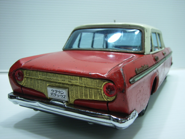レア☆バンダイ トヨペット クラウン ブリキ自動車 26．9cm 当時