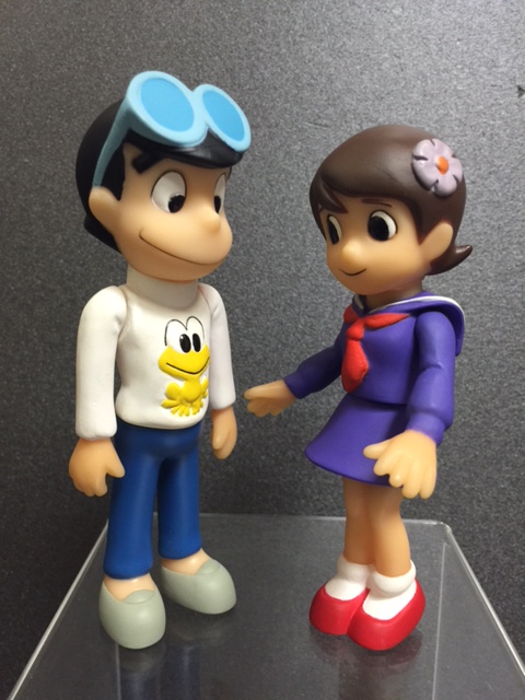2体セット☆ど根性ガエル ひろし・京子ちゃん ソフビ人形 13
