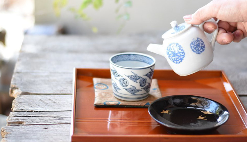 蕎麦猪口を楽しむ - 生活骨董と古布のアンティークショップ antique TANTRA