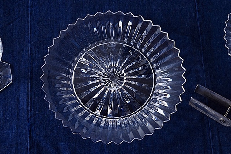 バカラ ミルニュイ プレート 大皿 25.5㎝ Mille Nuits Baccarat グラス