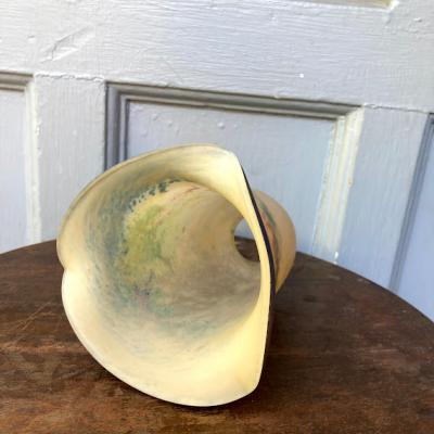 アールヌーボー ランプシェード (ホワイト×ブルー) - 福岡の