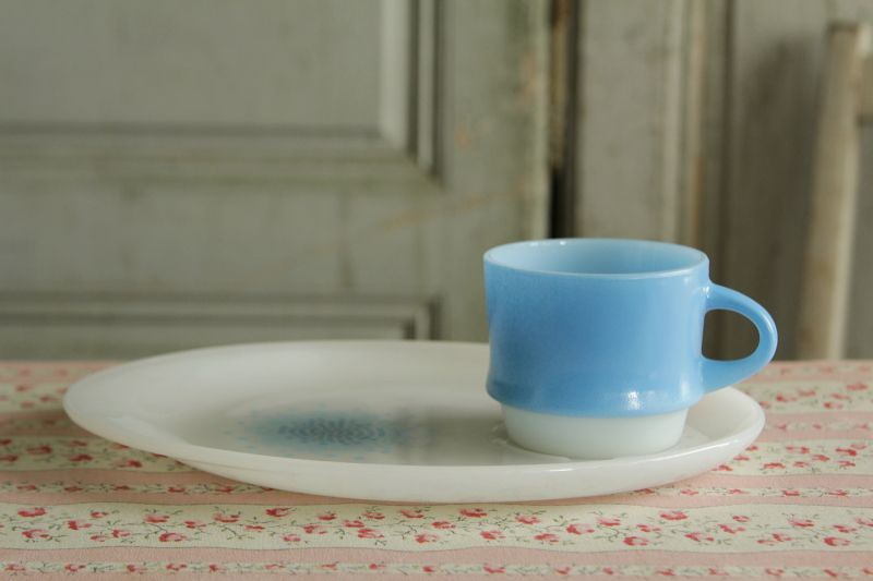 アンティークファイヤーキング fireking federal スナックセット