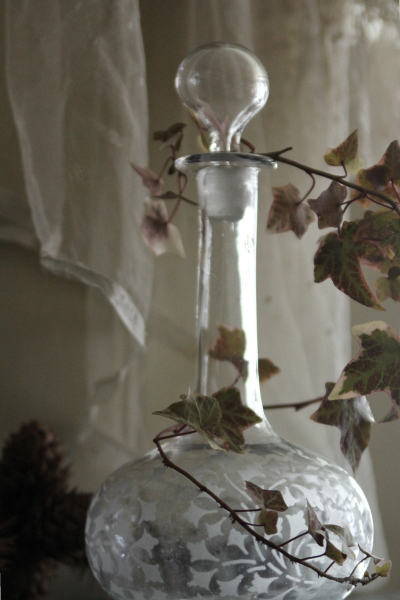 アンティークカットクリスタルデキャンタ イギリス ウォーターフォード