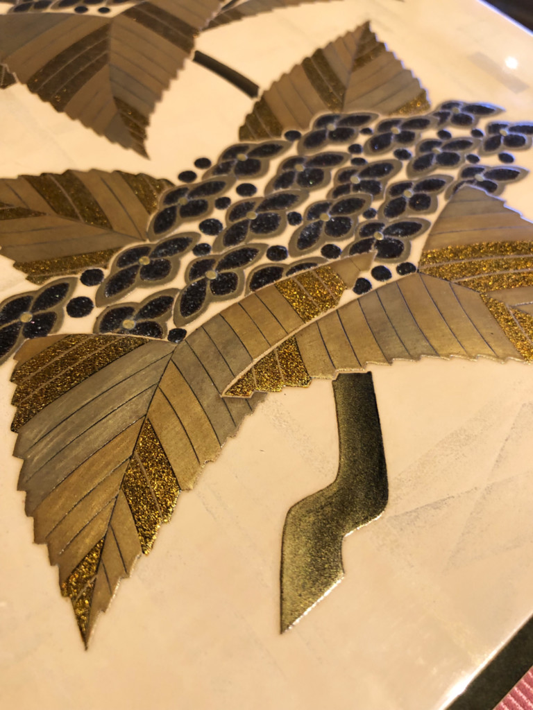 昭和の蒔絵師・川口虚舟作「紫陽花蒔絵硯箱」 - 古好屋 ブログ