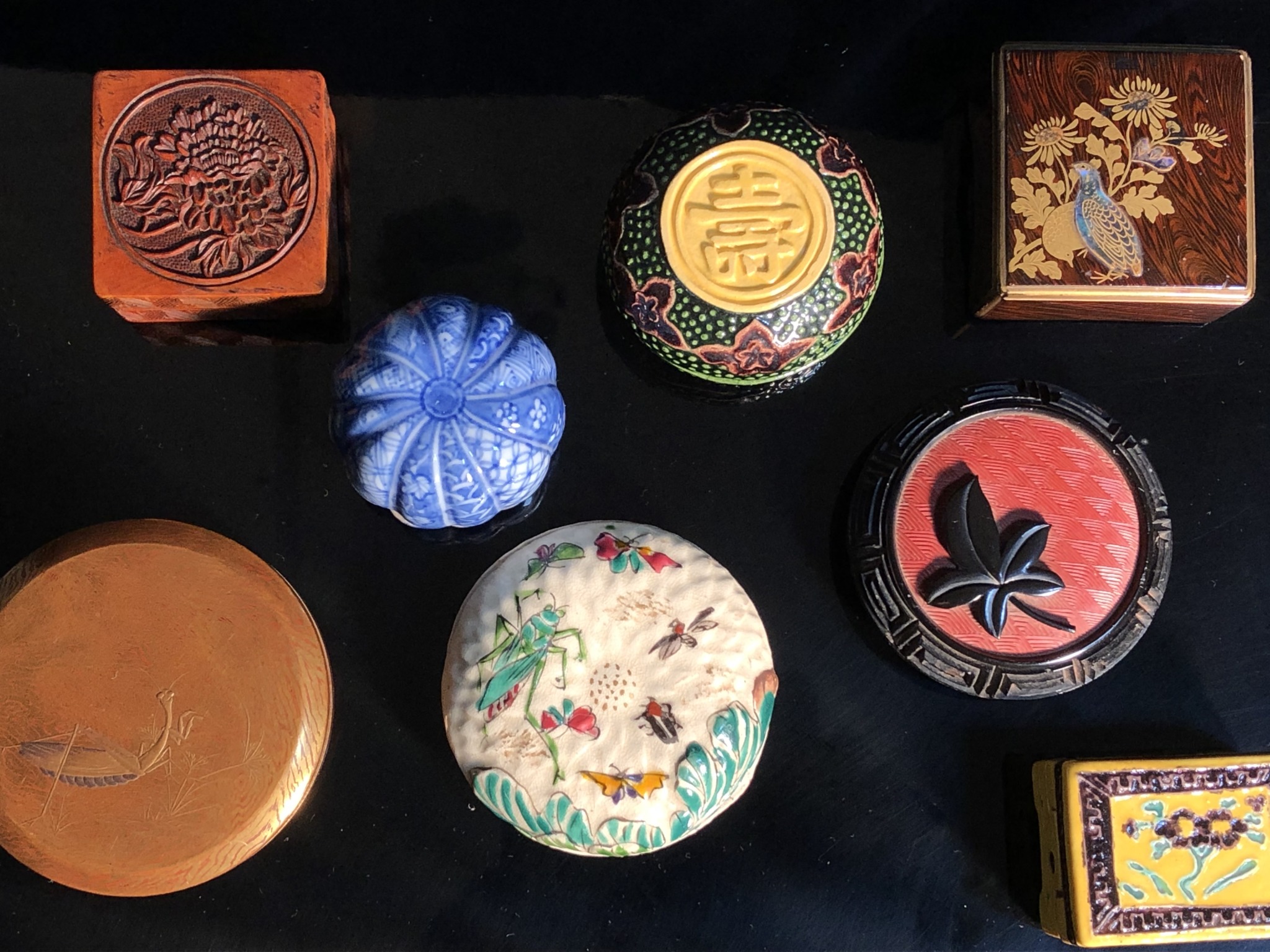 小さな世界で季節を表現する香合 - 古好屋