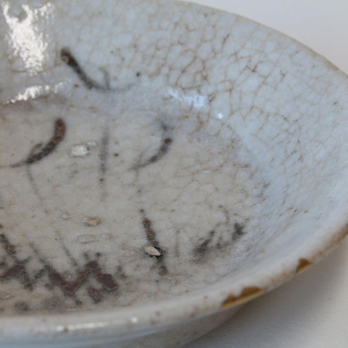 絵志野皿 【Shino decorative plate】 - 古好屋