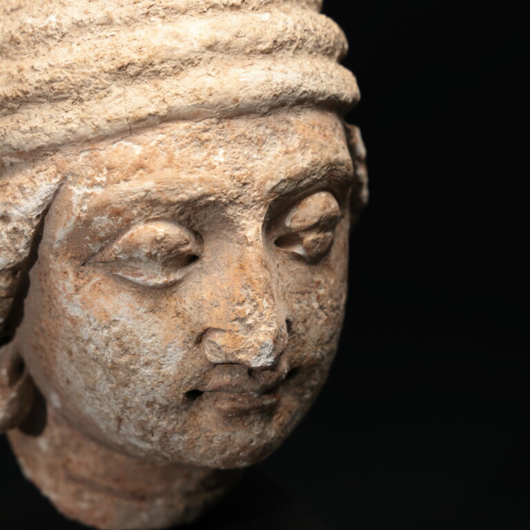 ガンダーラ仏頭（テラコッタ） - 古好屋