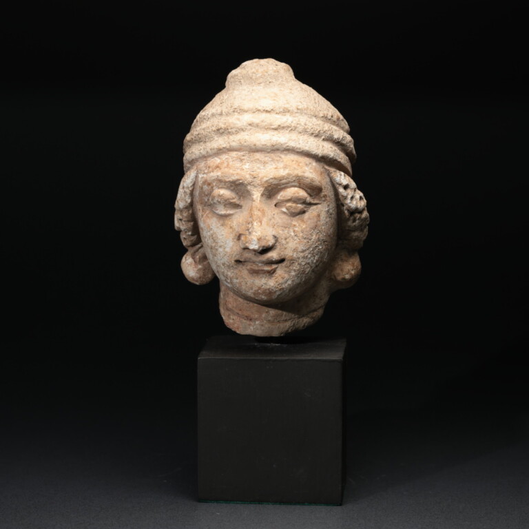 ガンダーラ仏頭（テラコッタ） - 古好屋
