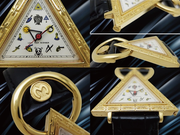 HB-0342| フリーメイソン フリーメーソン デザイン 秘密結社 GP/SS