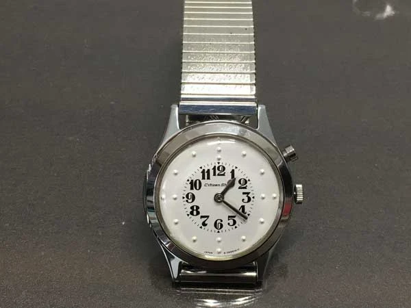 JA-0486| シチズン シャイン 希少 視覚障害者向け腕時計