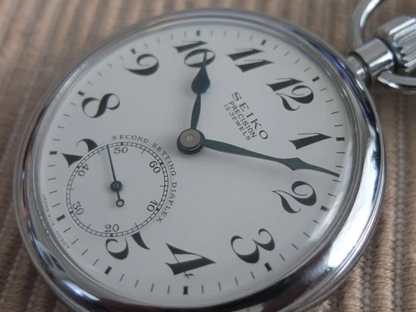 JA-2387| セイコー SEIKO 19セイコー 懐中時計 ブルースチール針