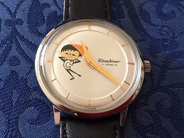 JA-1303| シチズン ホーマー Cちゃん 復刻版 手巻き 70周年記念 1960個