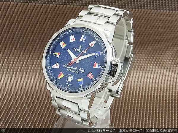 コルム アドミラルズカップ トロフィー41 デイト 082.833.20