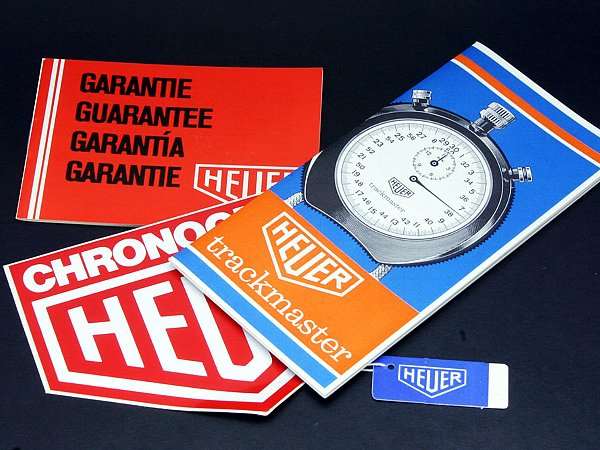 S-0909| ホイヤー HEUER trackmaster ストップウォッチ 未使用品