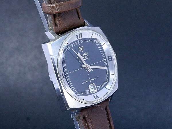 ニバダ Nivada Grenchen レオナルド・ダ・ビンチ 自動巻 21石メンズ