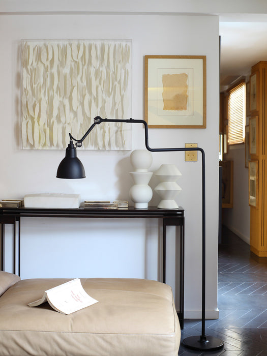 LAMPE GRAS NO.411 Floor lamp Black — ANTRY USE ONLY GENUINE