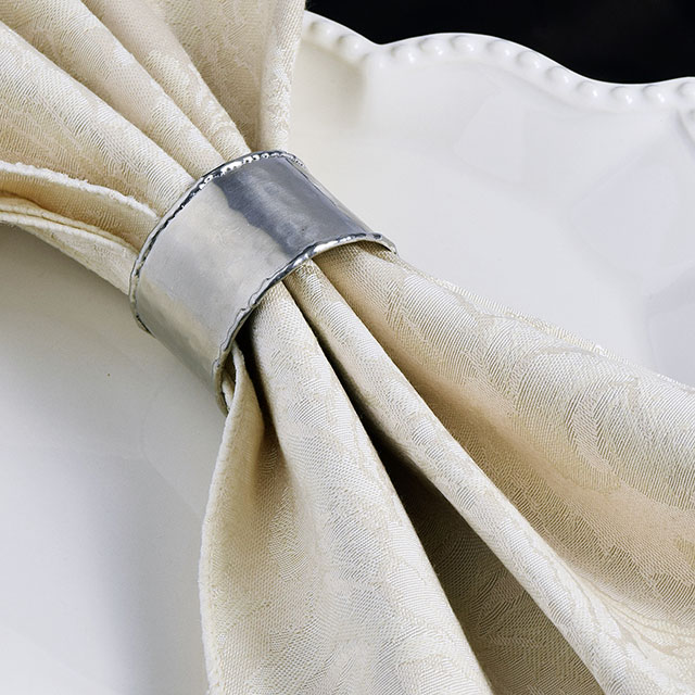 白鳥のナプキンリング 透かしの細工がオシャレ♪ ヴィンテージ ナプキンリング VC70-02707-1