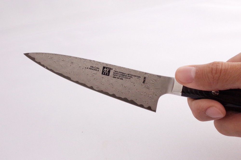 最高の切れ味を我が手に！高級ペティナイフを予約した！ツイン セル