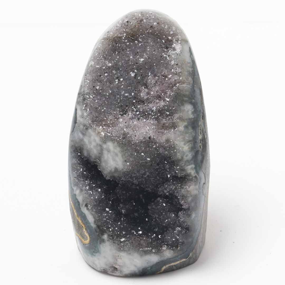 溢れ出る抜群のキラキラ感！個性的なウルグアイ産アメジスト原石 - 石