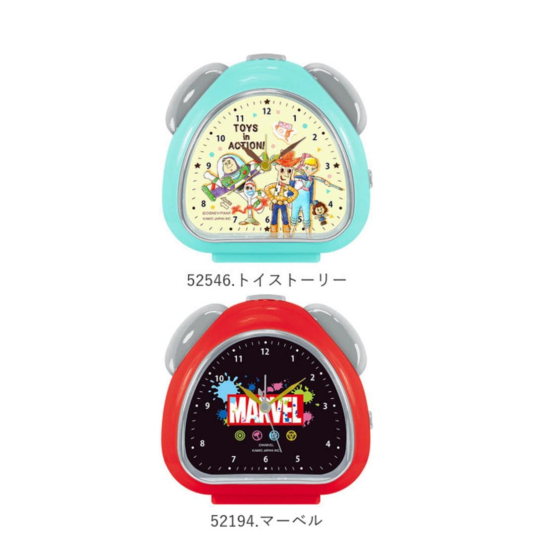 目覚まし時計 キャラクター 通販 子供 こども 目覚まし 時計 さんかく