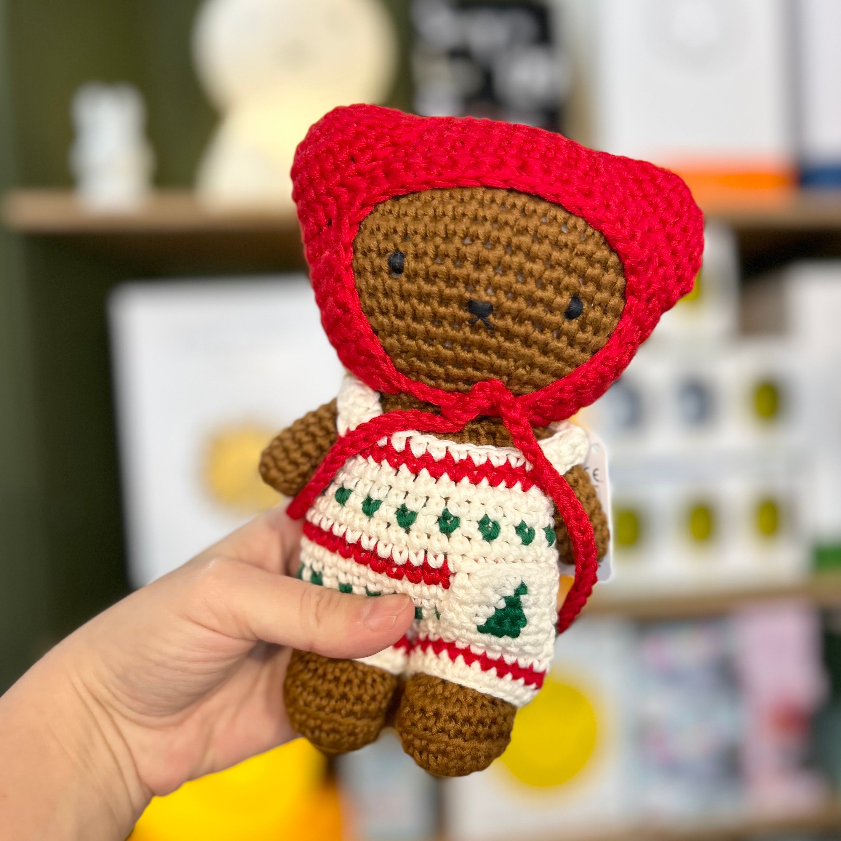 Just Dutch Miffy Light Red Dress – &Living