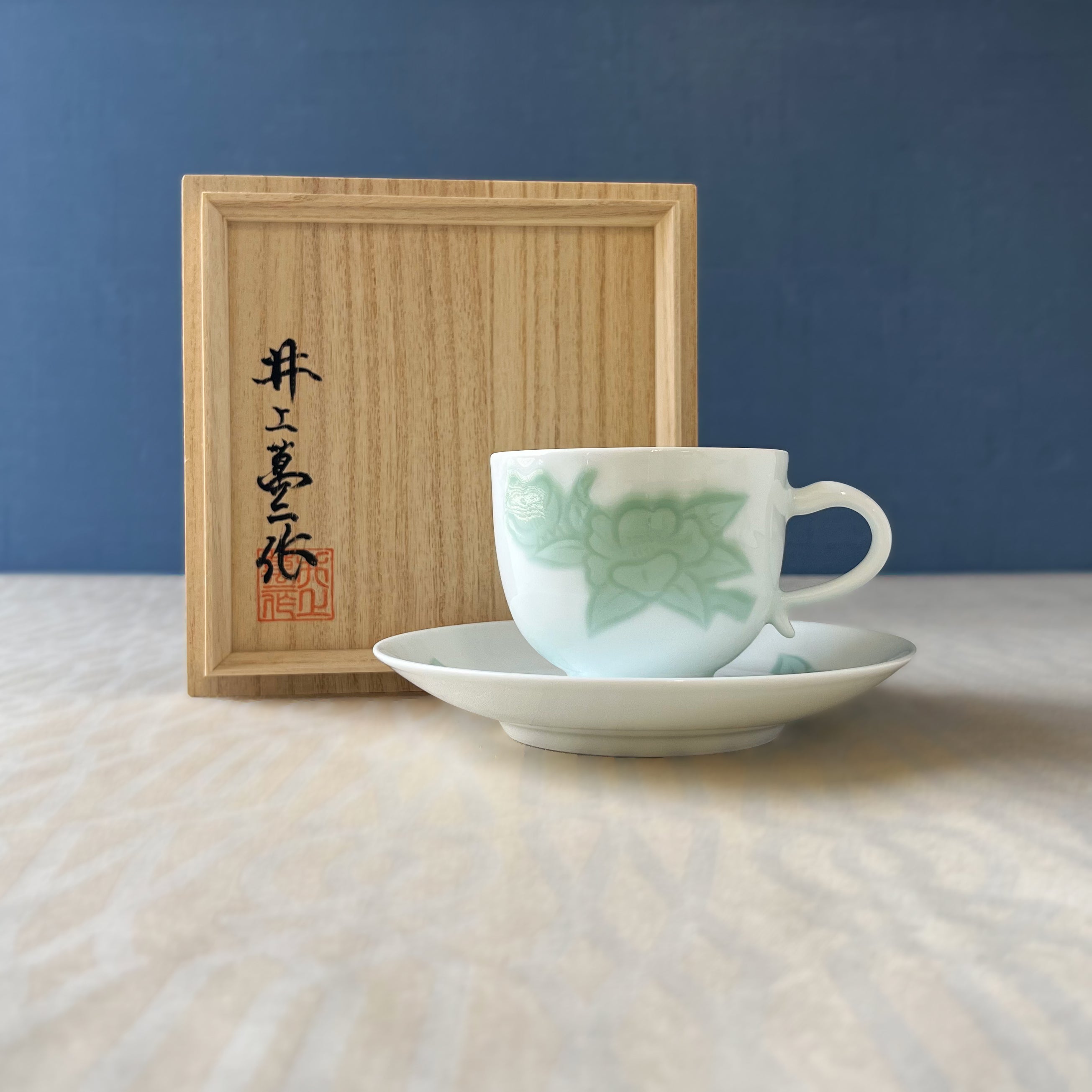 人間国宝井上萬二親子三代ぐい吞みセット絶版品