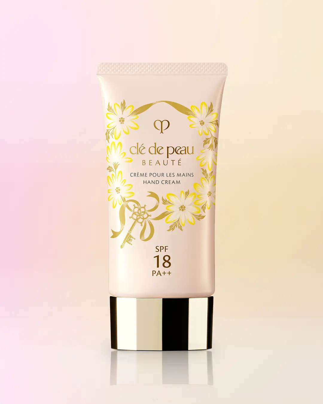 Clé de Peau Beauté Cosmetics Packaging - Daisy Wreath Illustration