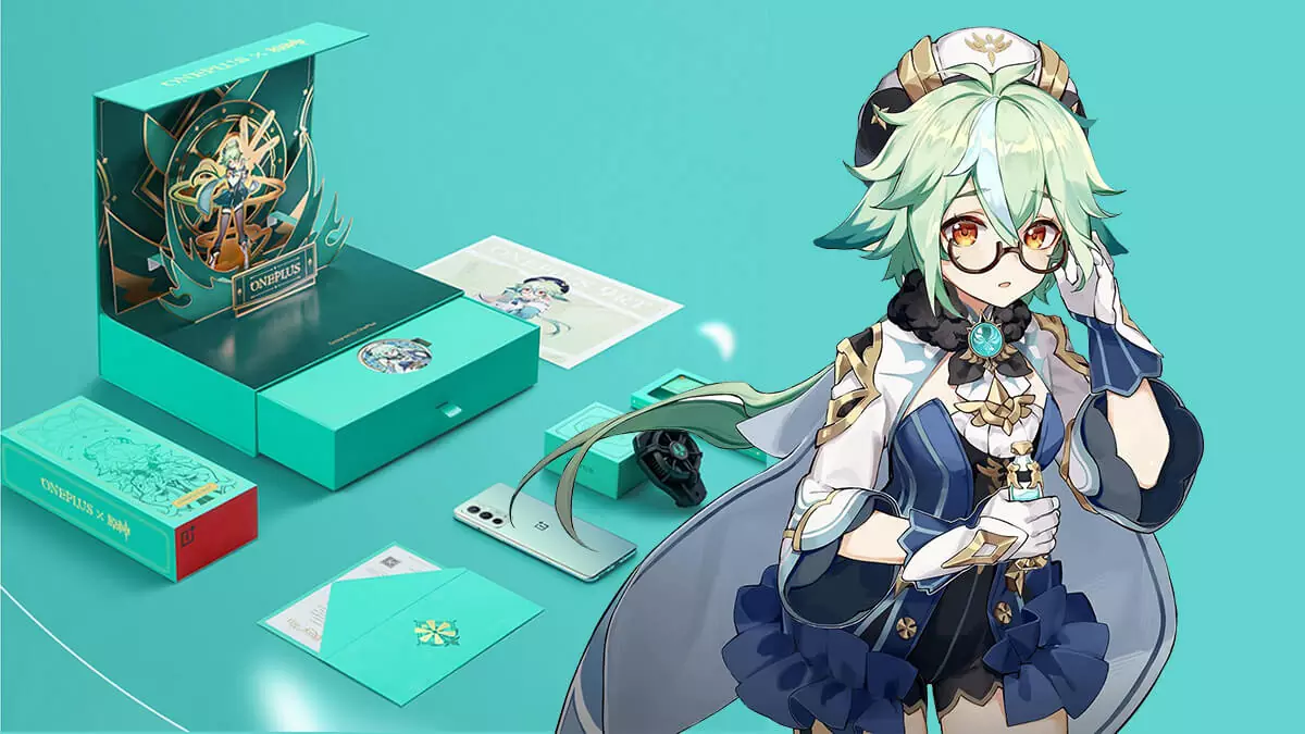 原神コラボ仕様のOnePlus 9RT発表。スクロースのケースや冷却ファン
