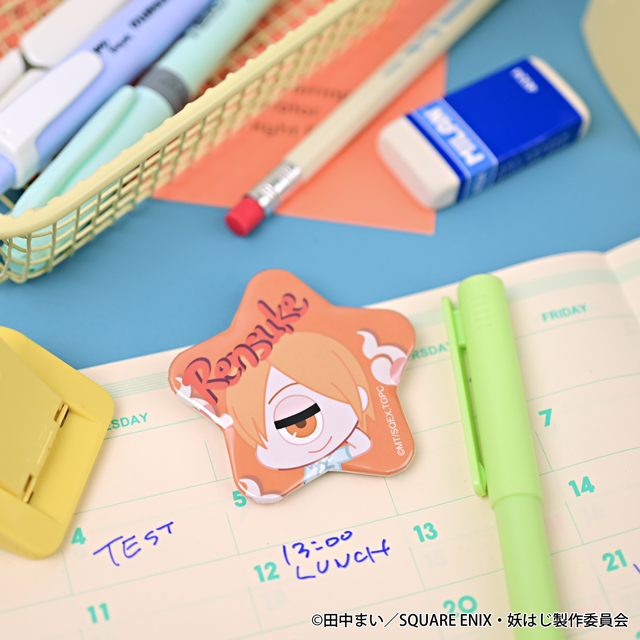 妖怪学校の先生はじめました！｜星型缶バッジ（入道連助）