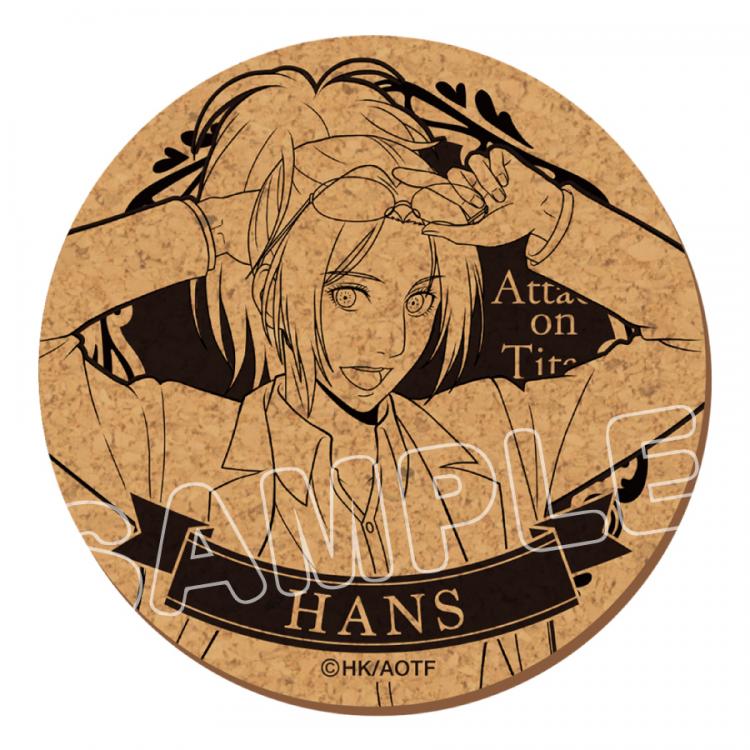 TBS限定】描き下ろしコルクコースター／進撃の巨人 | TBS・MBSアニメ