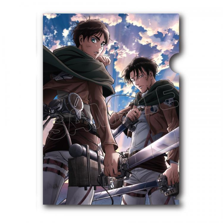 TBS限定】A4クリアファイル3枚セット／進撃の巨人 | TBS・MBSアニメ