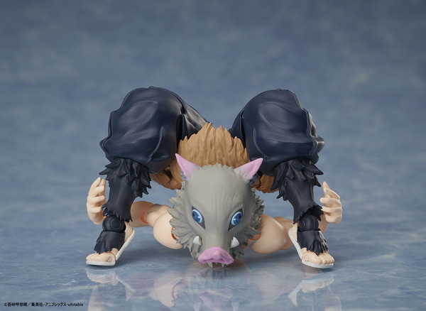 鬼滅の刃」伊之助が1/12スケールのアクションフィギュアに 被り物や